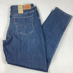 Levis 311 Womens Jeans 16W Shaping Skinny Distressed Mid Rise Medium Wash b